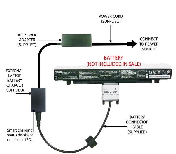 Connecteur D'alimentation Jack DC Pour Ordinateur Portable ASUS N551 - Pièce De Rechange Neuve