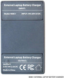 External Laptop Battery Charger for ACER TravelMate 290 2350 4050 4650, BATCL50L 3