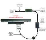 External Laptop Battery Charger for ACER AS10B31 AS10B41 AS10B73 AS10B7E AS10E76 1