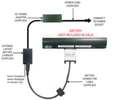 External Laptop Battery Charger for ASUS Eee PC X101C, X101CH, X101H, A31-X101 1