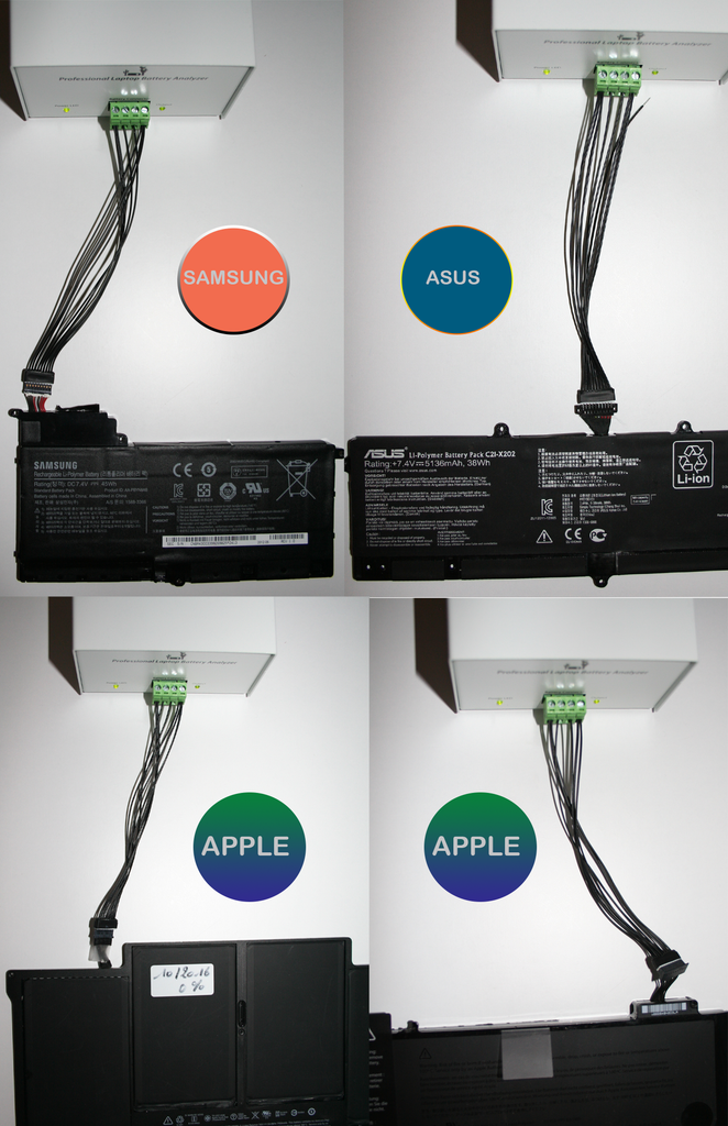 Professional Laptop Battery Analyzer NLBA1 directcharging