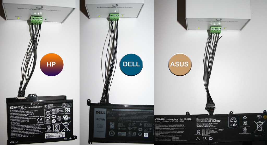 Professional Laptop Battery Analyzer NLBA1 directcharging