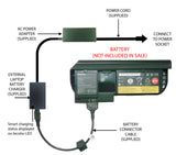 External Laptop Battery Charger for Lenovo ThinkPad X220 X230 Tablet, 0A36317 1