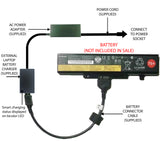 External Laptop Battery Charger for Lenovo ThinkPad Edge E430 E530 E540, 0A36311 1