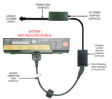 External Laptop Battery Charger for Lenovo ThinkPad T440p, T540p, W540, 0C52863 1