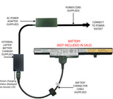 External Laptop Battery Charger for Lenovo B40-30 B50-30 B50-45 B50-70, L13L4A01 1