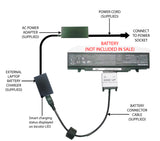 External Laptop Battery Charger for Samsung NP300E NP305E NP355E, AA-PB9NC6B 1