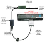 External Laptop Battery Charger for Toshiba Satellite P840 P850, PA5025U PA5026U 1